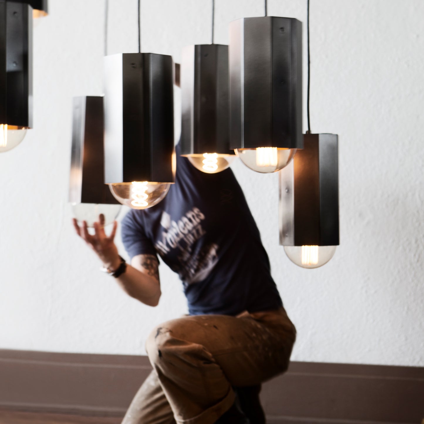 HEX Multi-Pendant Chandelier