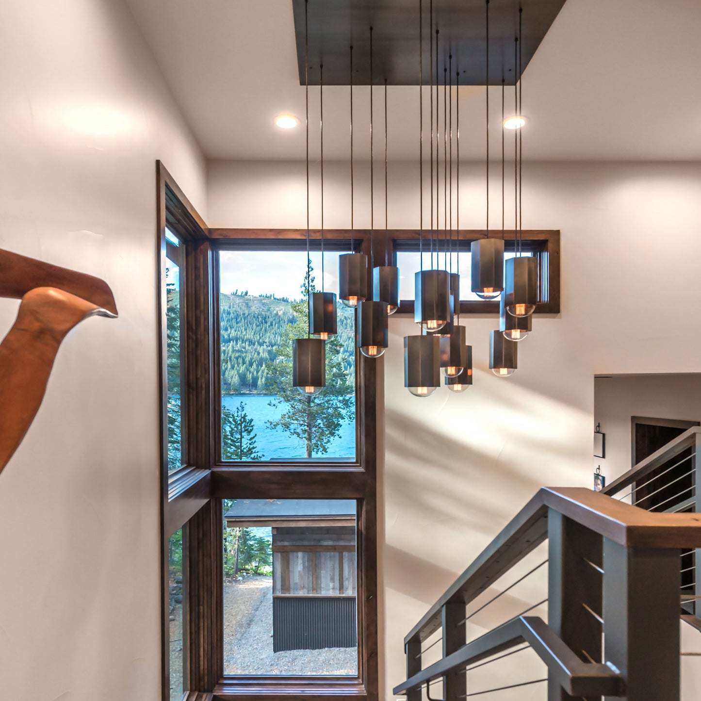 HEX Multi-Pendant Chandelier