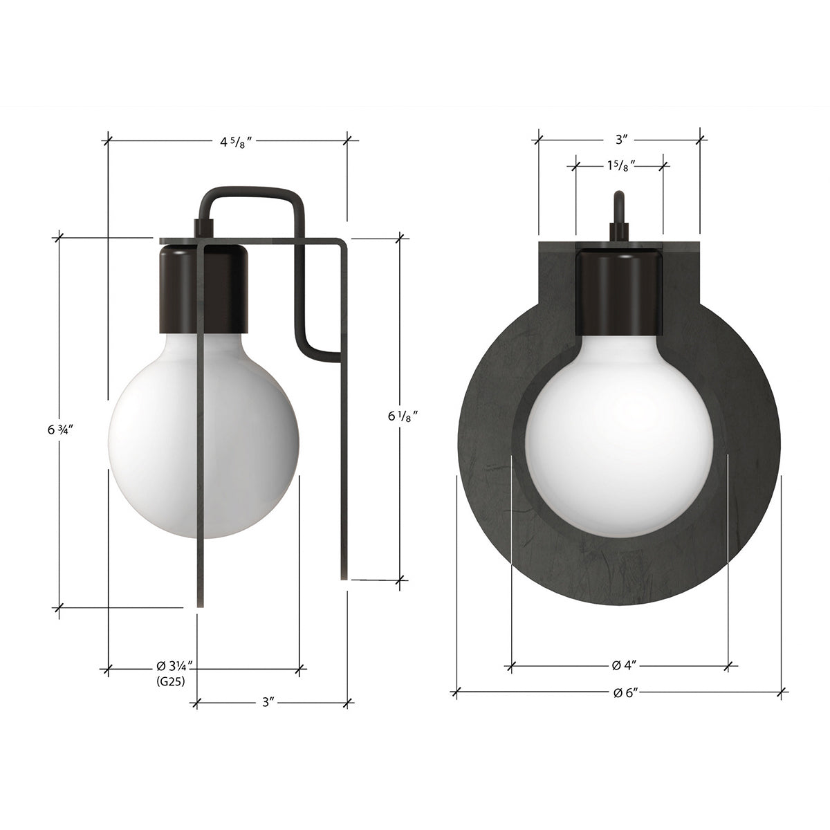 Jack Goes To Space Wall Sconce