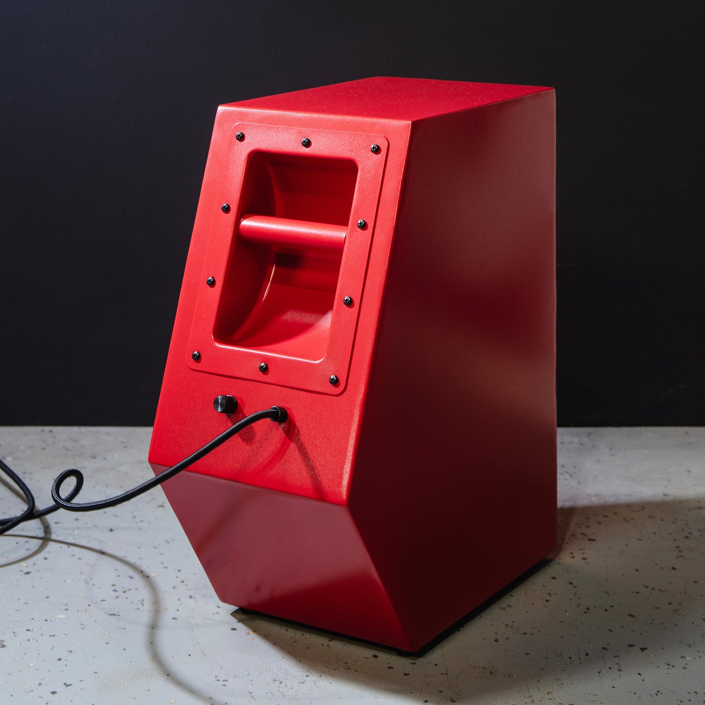 Red Monitor Floor Lamp