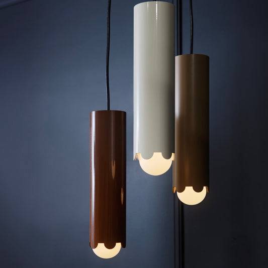 Scallop Tube Pendant