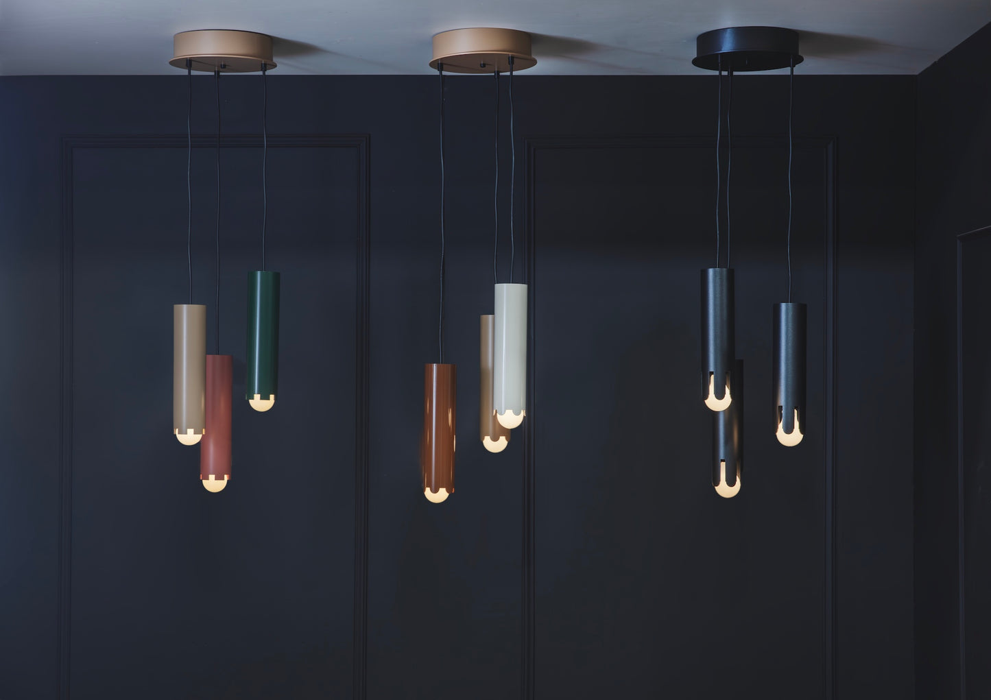 Scallop Tube Pendant