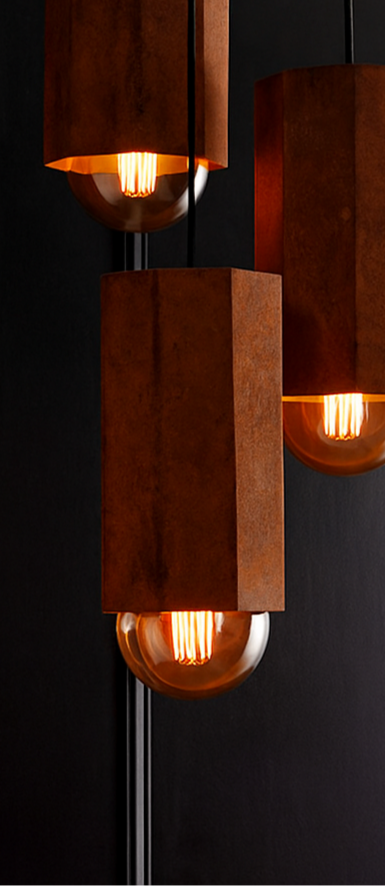 HEX 3-Piece Chandelier