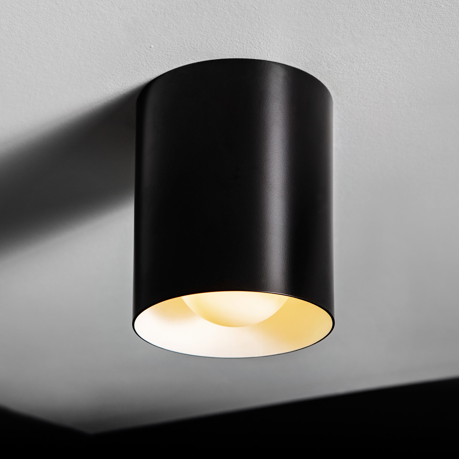 Black Float Ceiling Light