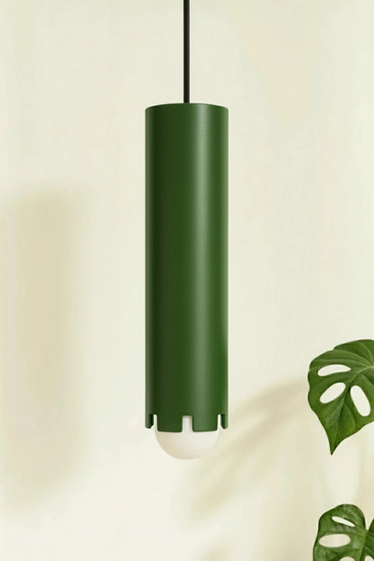 Notch Tube Pendant