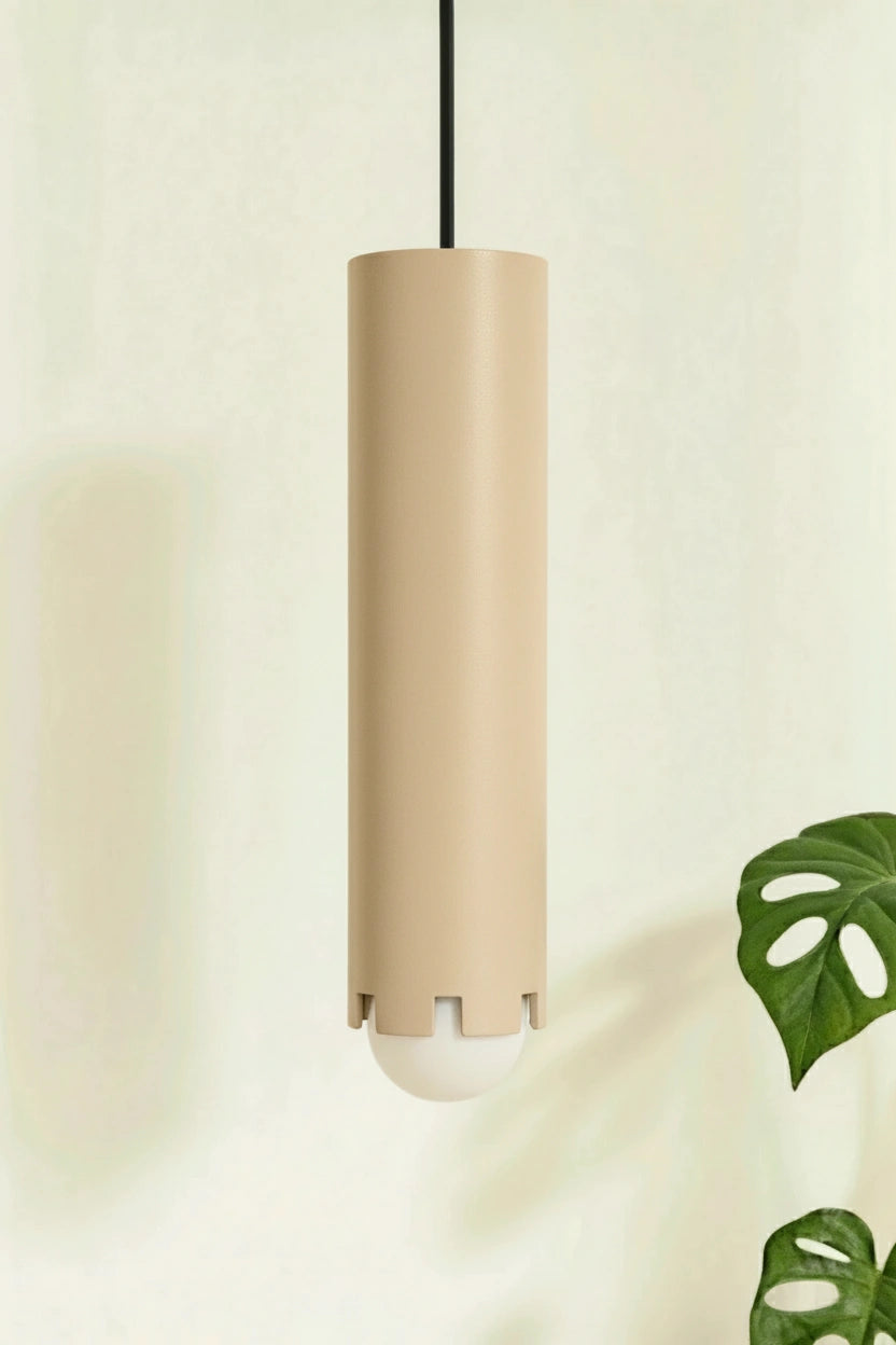 Notch Tube Pendant