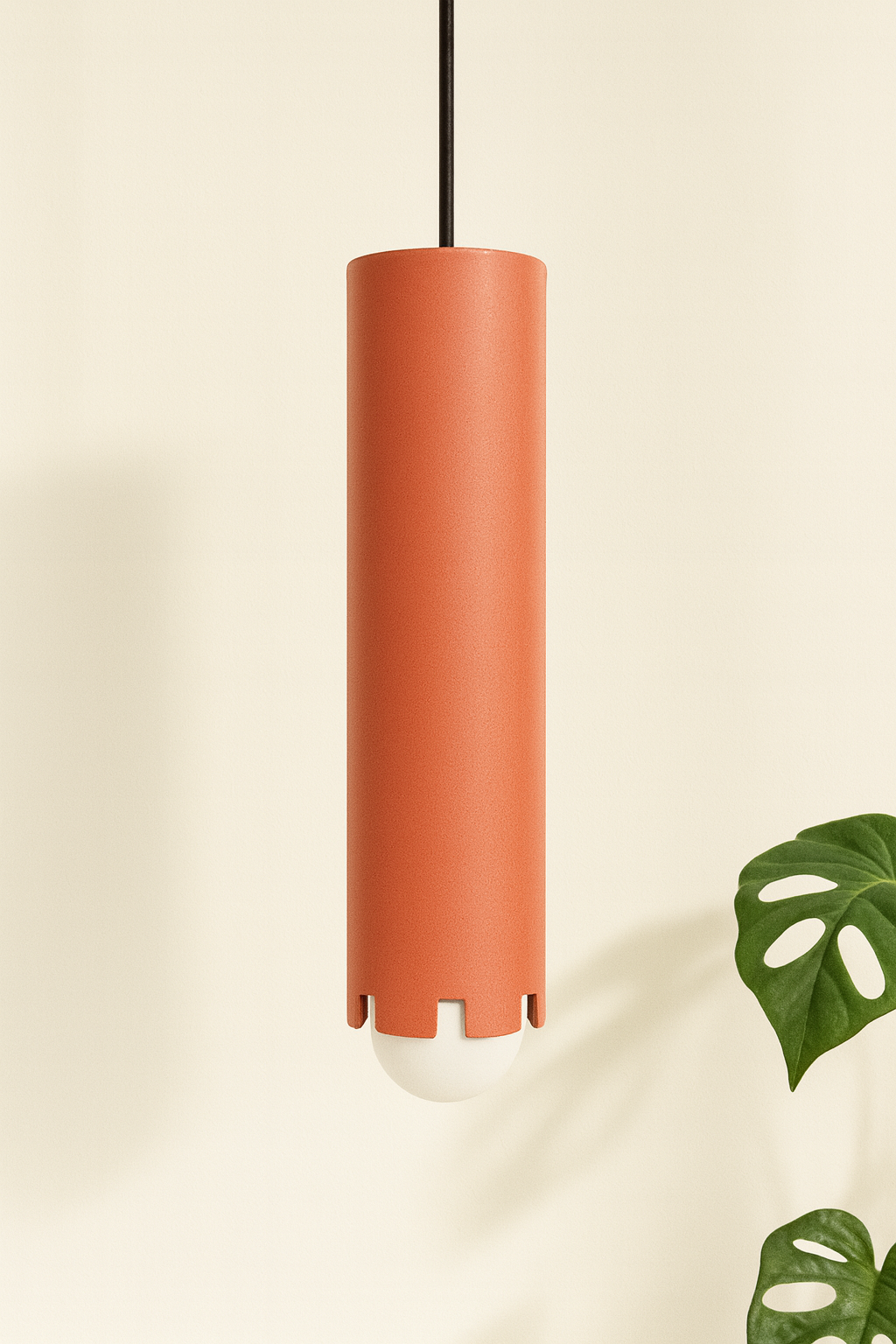 Notch Tube Pendant