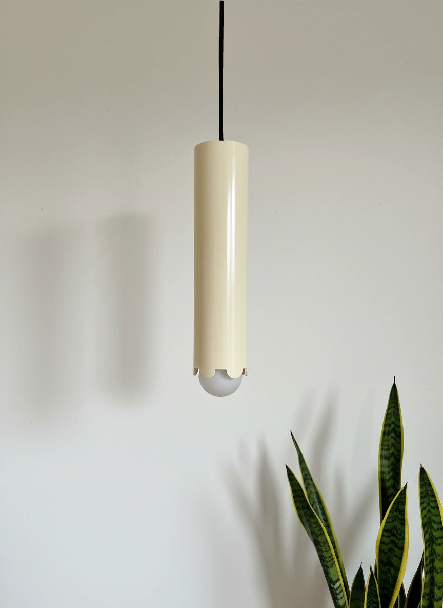 Scallop Tube Pendant
