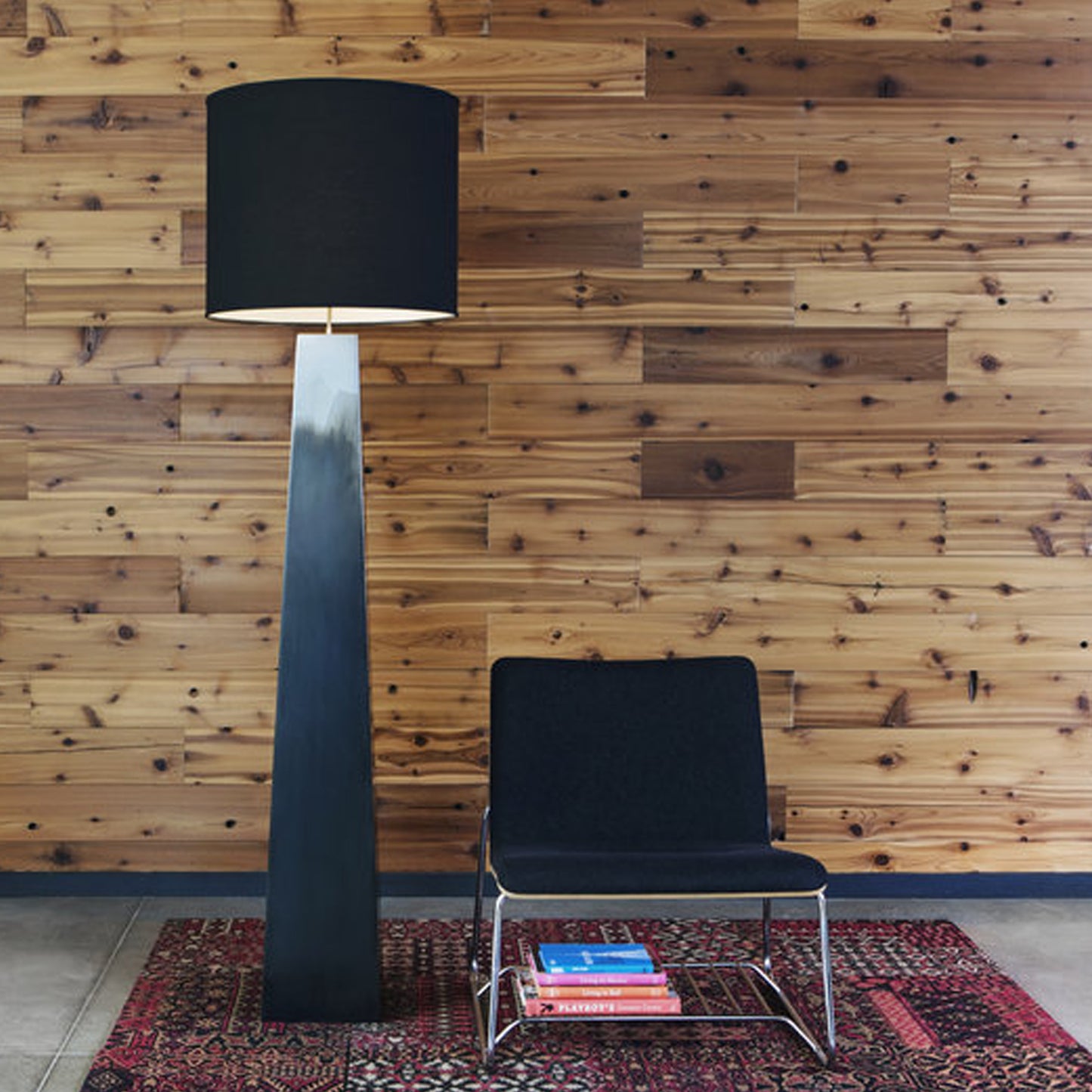 Black Marlene Floor Lamp