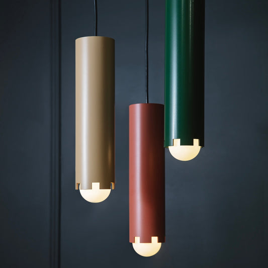 Notch Tube Pendant