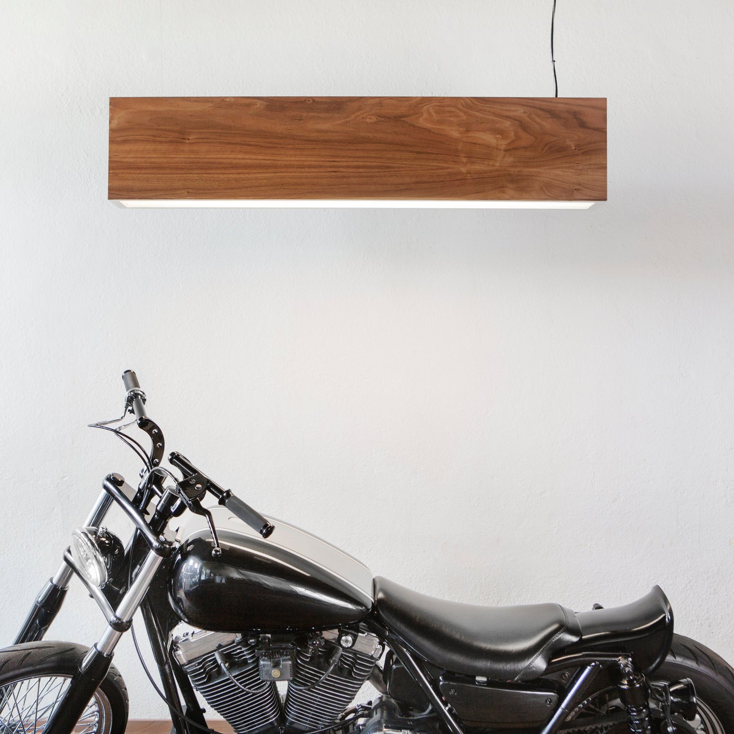 Wood Light Three Ceiling Light