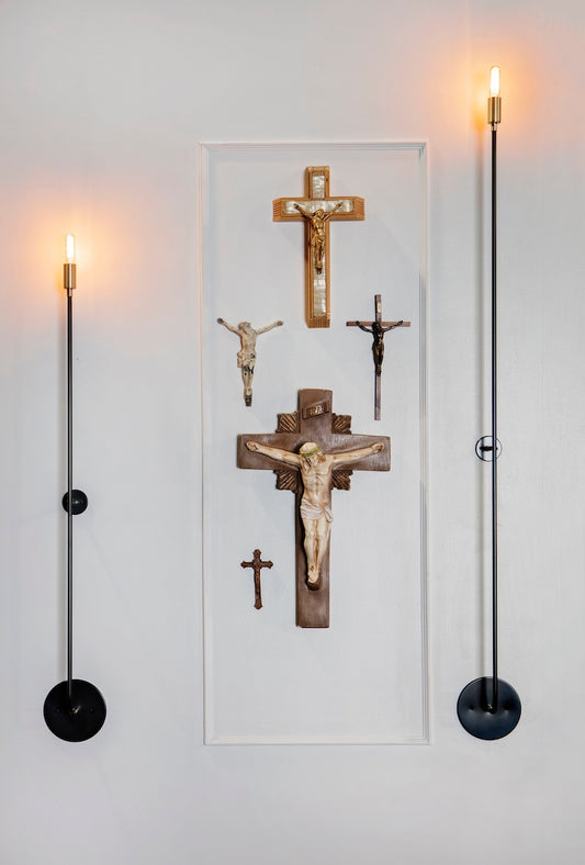 Stick Sconce Hardwire